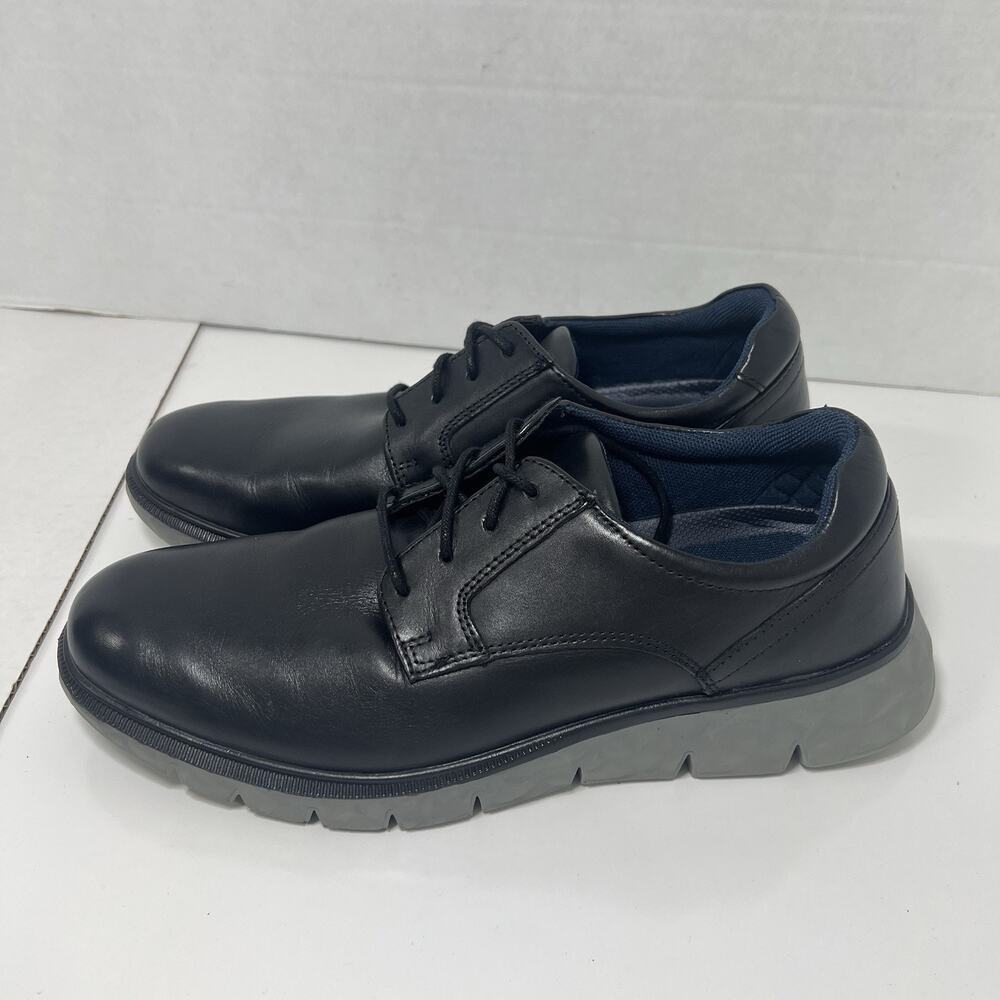 Johnston & Murphy Connor Plain Toe Derby Shoes Men's Black Size US 9M EU42 NEW - Picture 4 of 9